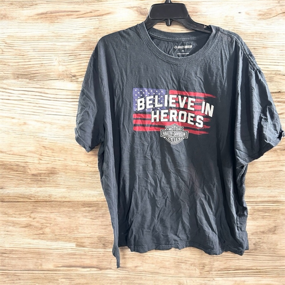 GENUINE HARLEY DAVIDSON‎ Men's WWP Independence Tee Black Size 2XL